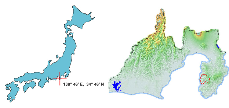 Position of nishiizu